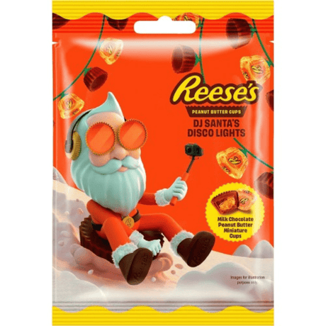 Reeses DJ Santa Lights Peg Bag (62g)