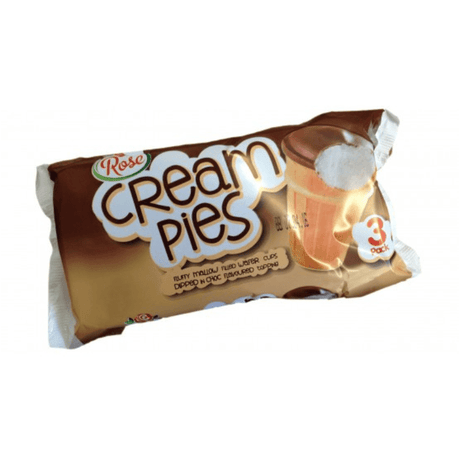 Rose Cream Pies (3 Pack)