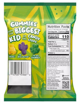 Shaq - A - Licious XL Gummies Sour Watermelon, Mixed Berry & Pineapple Peg Bag (175g)