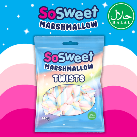 SoSweet Marshmallow Twists Bag (140g)