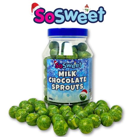 SoSweet Milk Chocolate Sprouts Jar (500g)