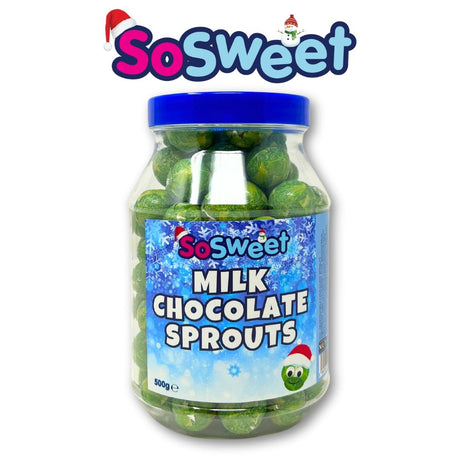 SoSweet Milk Chocolate Sprouts Jar (500g)