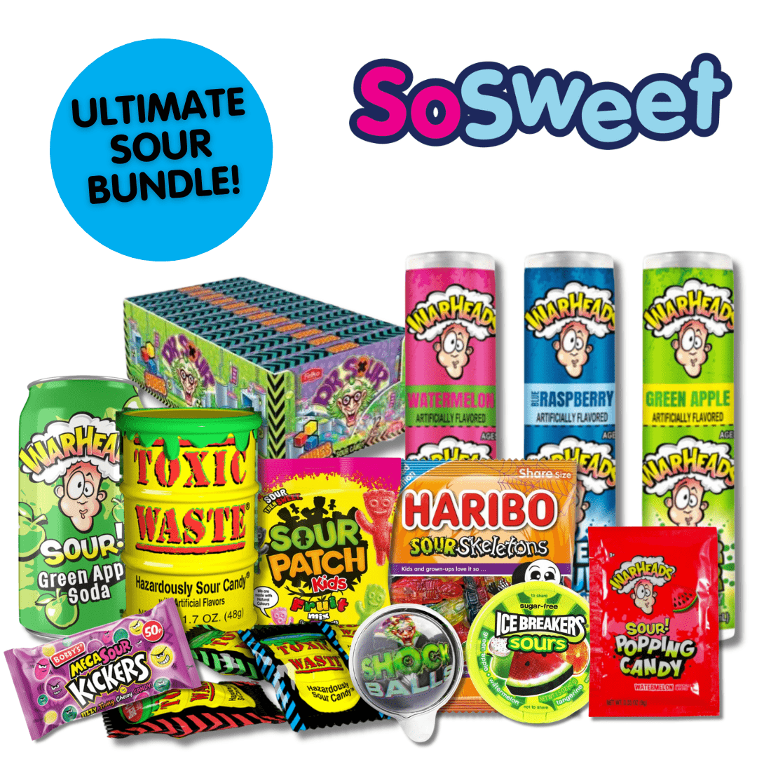 Ultimate Sour Sweets Bundle | Warheads, Sour Patch & More – SoSweet