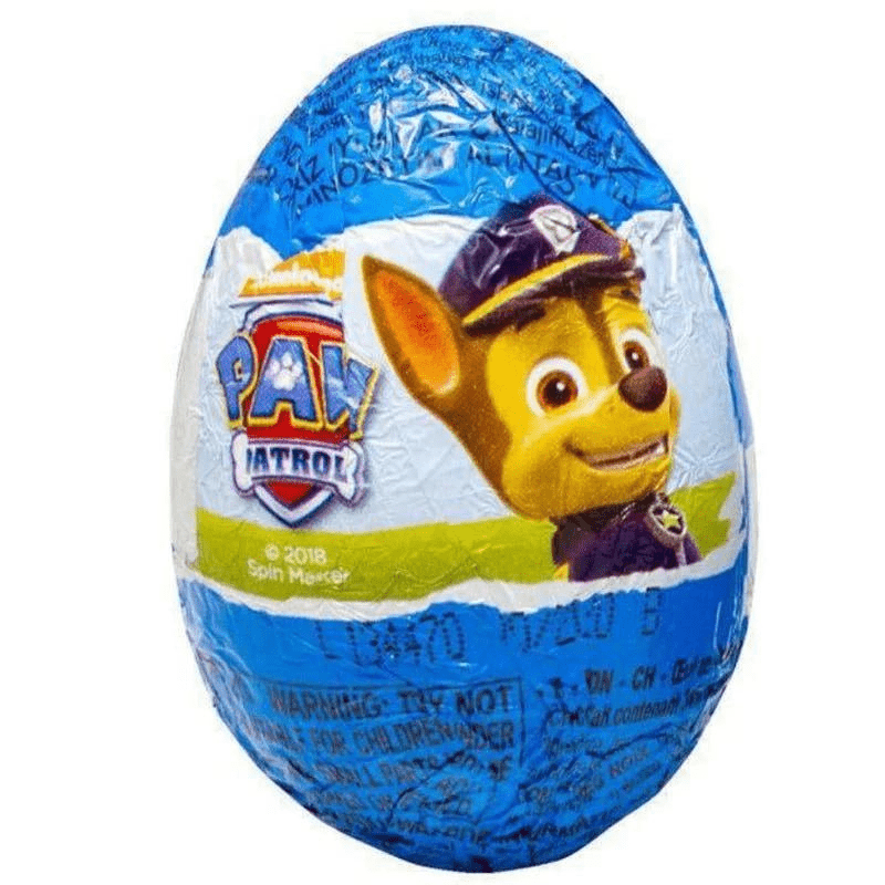 Paw patrol chocolate surprise eggs on sale