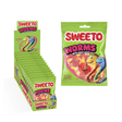 Sweeto Bag Jelly Worms (80g) (Case of 12)