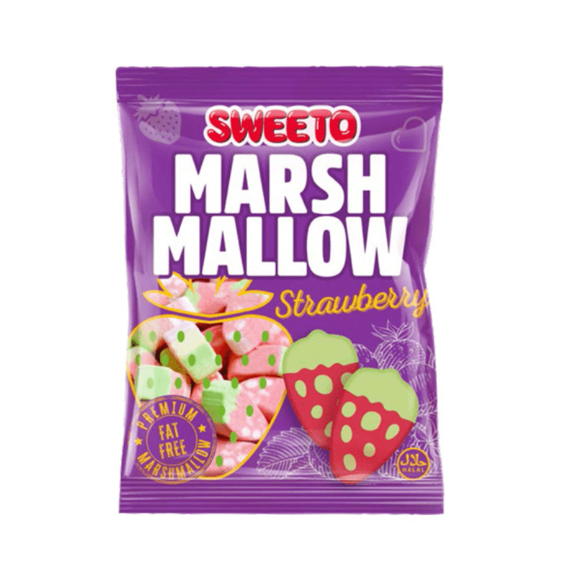 Sweeto Marshmallow Bag Strawberry (140g)