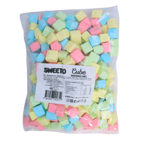 Sweeto Marshmallow Cubes (1kg)