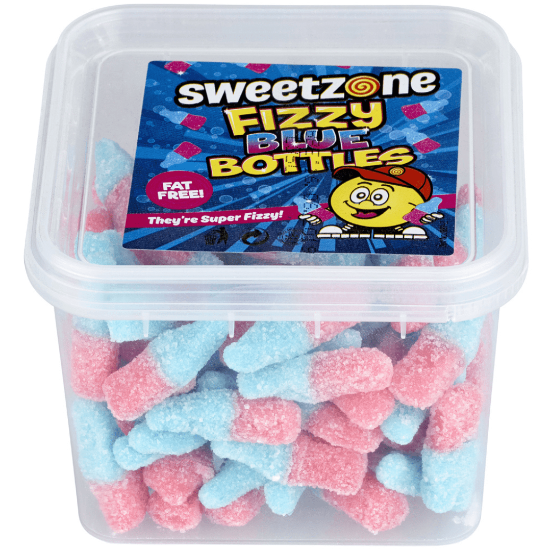 Sweetzone Mini Tubs Fizzy Bubblegum Bottles (170g) – SoSweet