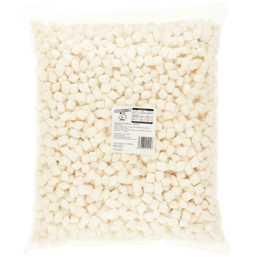 Sweetzone Mini White Marshmallows (1kg)