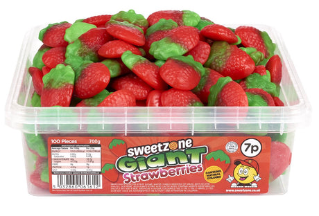 Sweetzone Tub Giant Starwberries (700g)