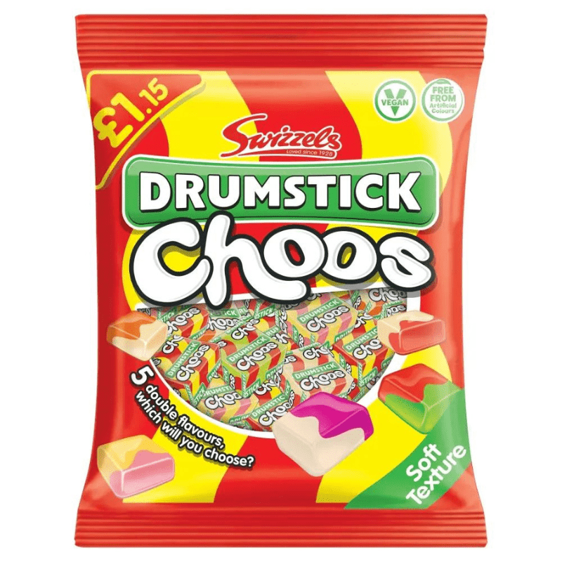 Swizzels Drumstick Choos (115g) PMP £1.15