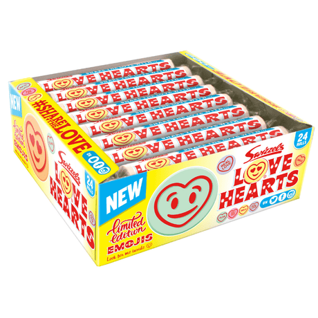 Swizzels Giant Love Hearts (Box of 24)