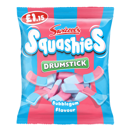 Swizzels Squashies Bubblegum (120g) PMP £1.15