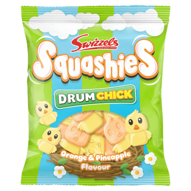 Swizzels Squashies DrumChick Bag (120g)