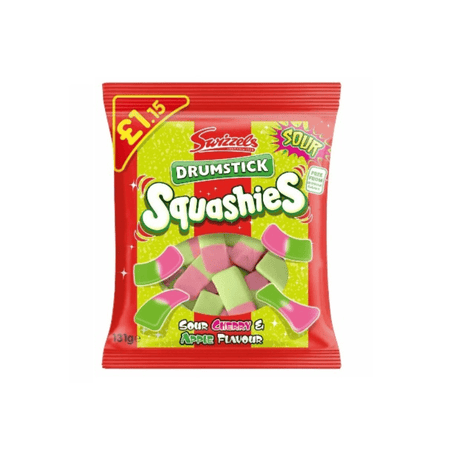 Swizzels Squashies Sour Cherry & Apple (120g) PMP £1.15