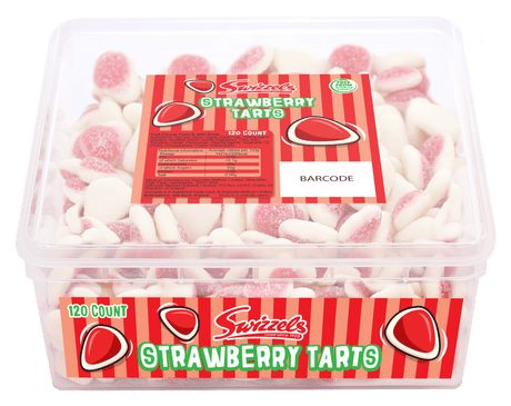 Swizzels Tub Strawberry Tarts (120pcs)