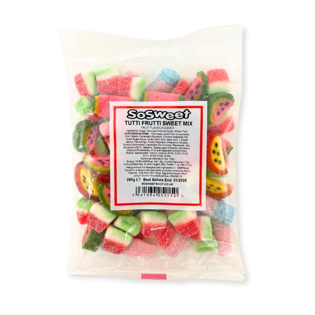 Buy Tutti Frutti Sweet Mix (250g) | Delicious Fruity Treats – SoSweet