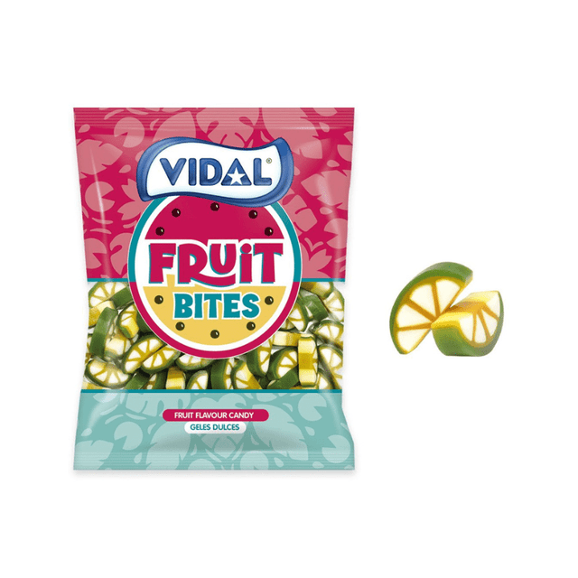 Vidal Bag Liquorice Lemon & Lime Slices (1.5kg)