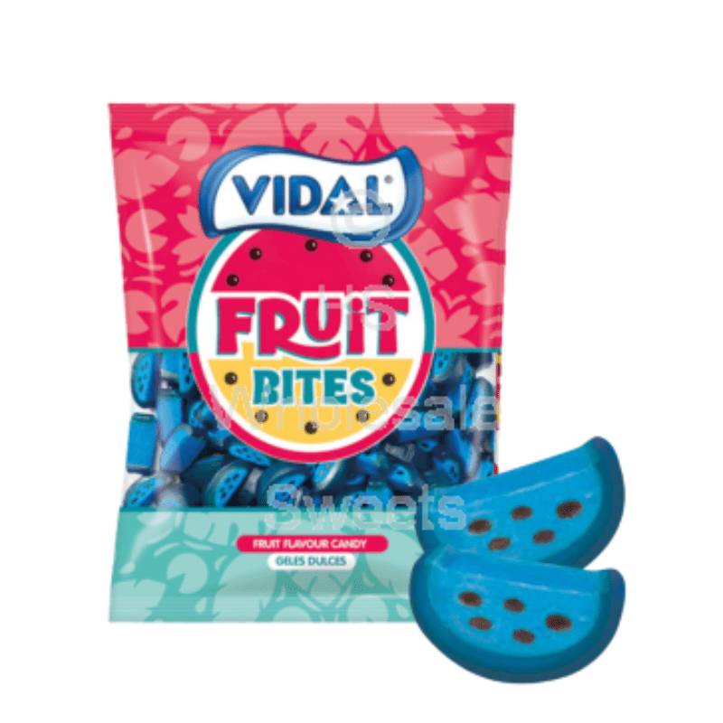 Vidal Bag Liquorice Raspberry Fruit Slices (1.5kg)