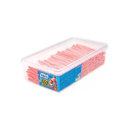 Vidal Pencils Sour Strawberry (200pcs Tub)